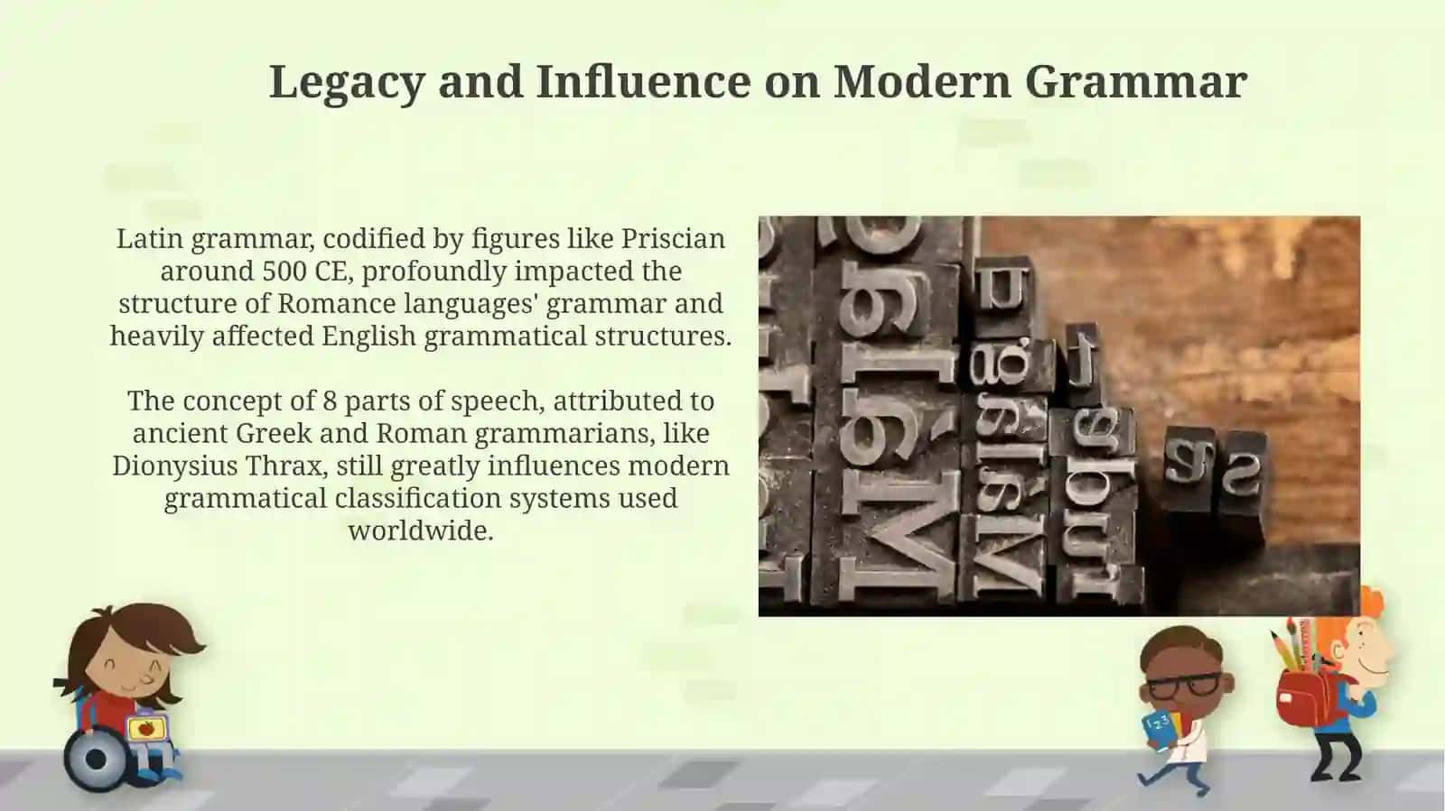Evolution of Grammatical Concepts in Antiquity 4