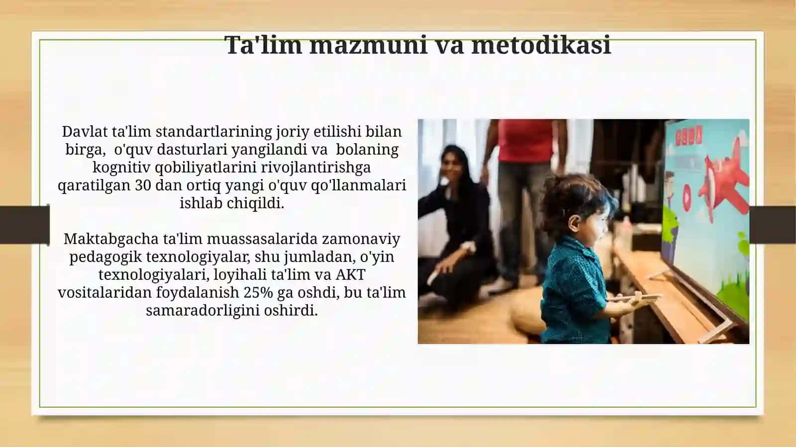 Mustaqillik Yillarida Maktabgacha Ta'lim Tizimini Rivojlantirish Tamoyillari 4