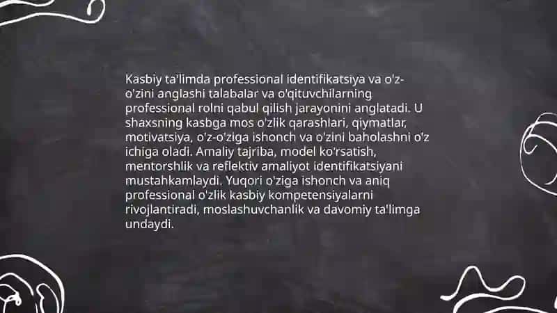 Kasbiy ta'lim faoliyatining psixologik xususiyatlari 4