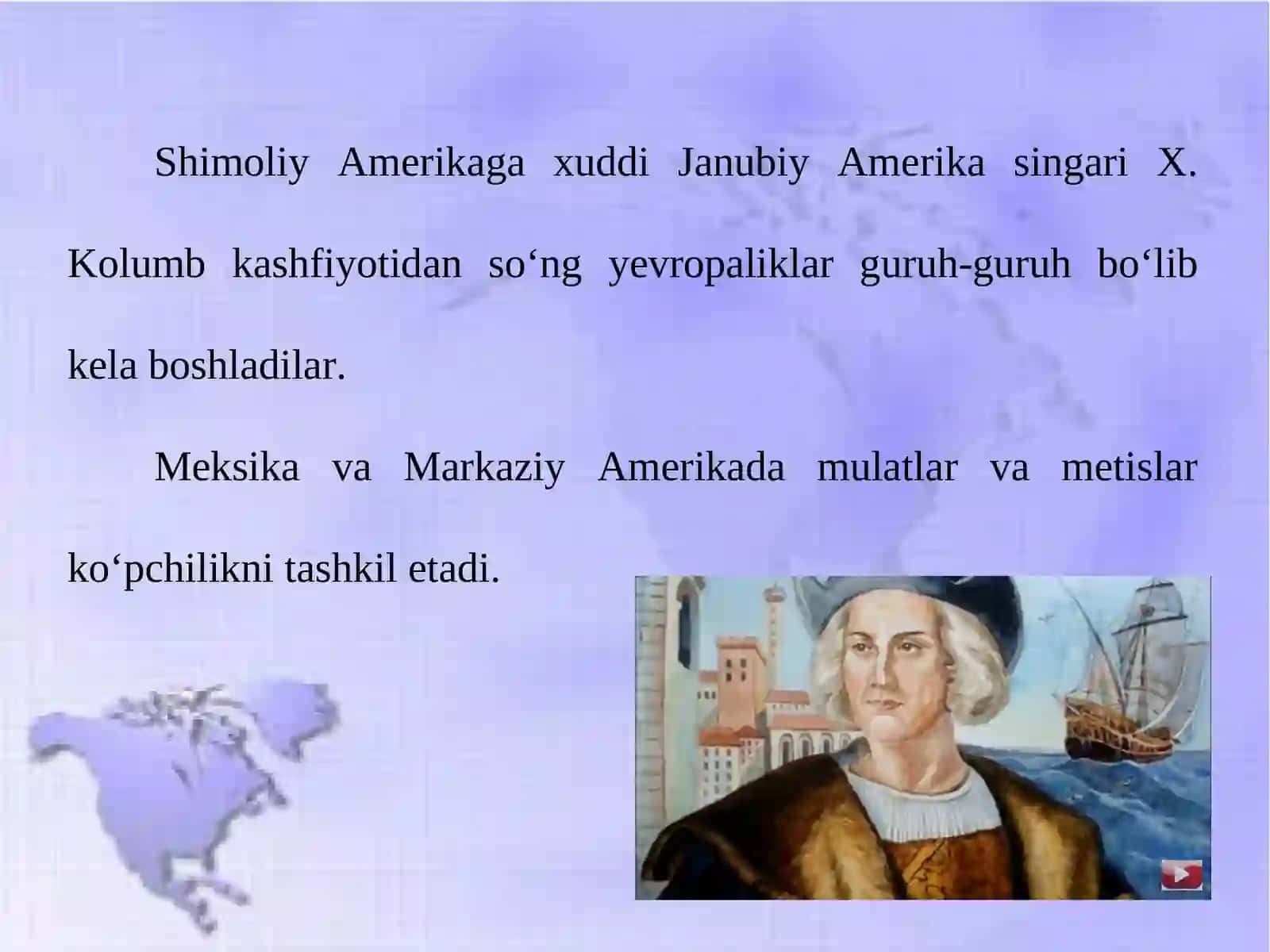 Shimoliy Amerika aholisi 4