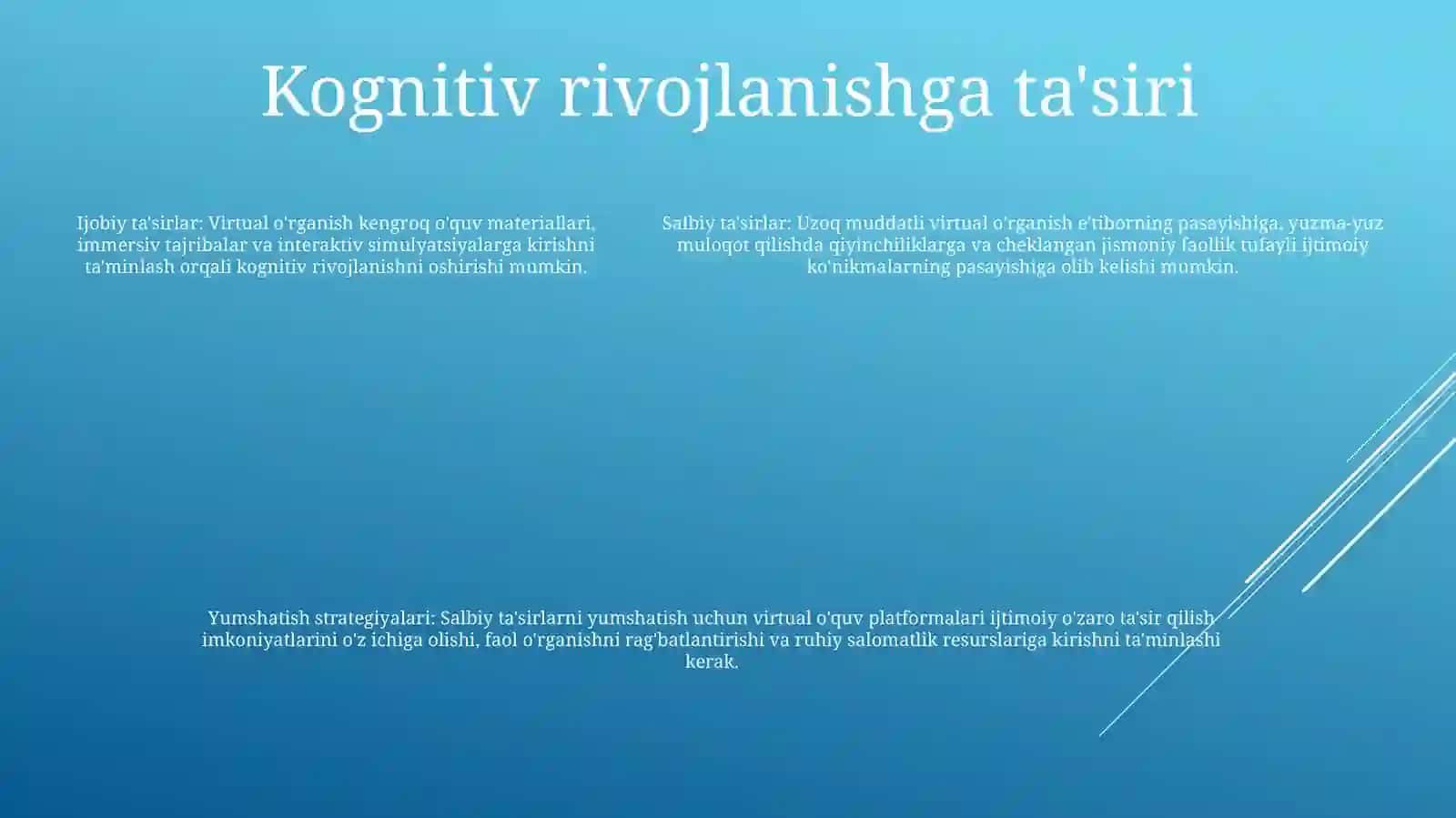 Vertual Olamning YoshlarOngigaTaʼSiri 4