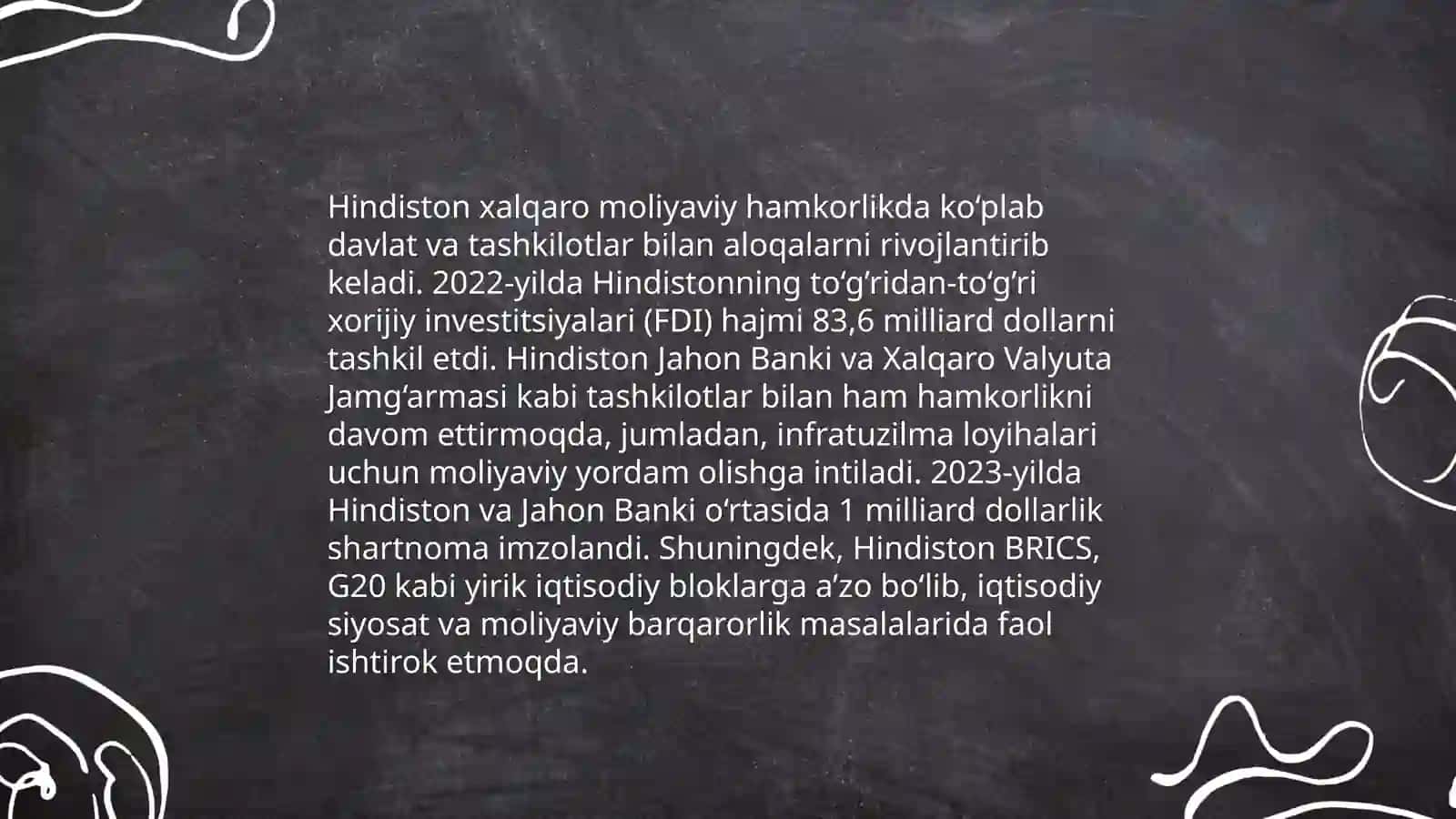 Hindiston global iqtisodiyoti moliyasi strategiyasi 4