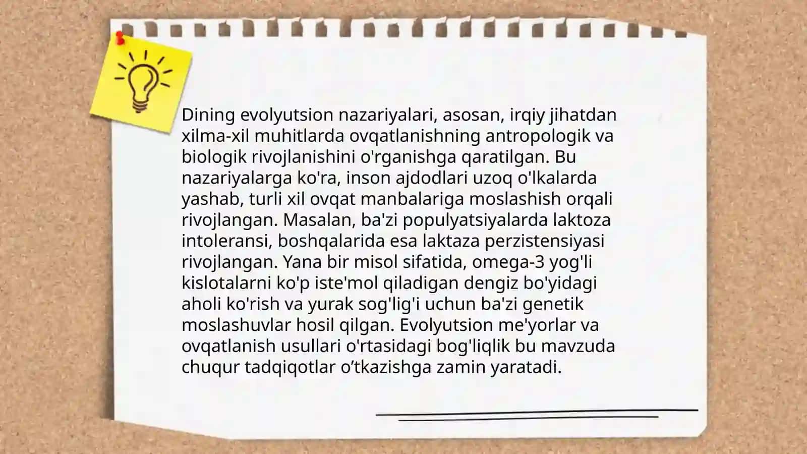 Dinning paydo boʻlishi tarixi boʻyicha turli xil qarashlar 4