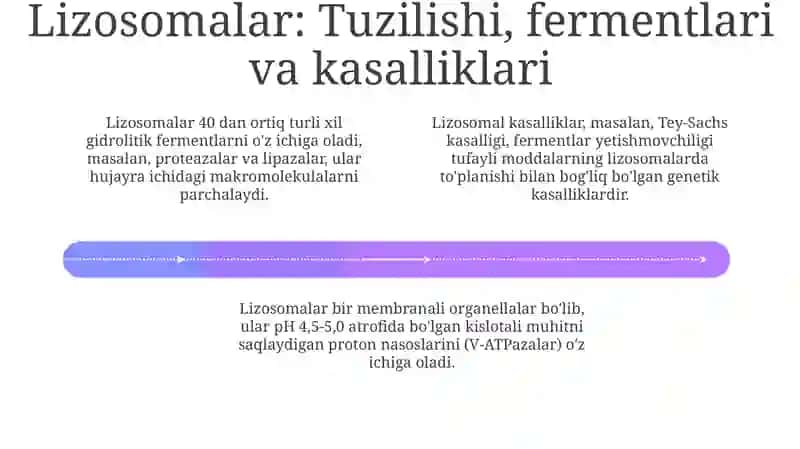 Golgji apparati va Lizosomalar: Tuzilishi va Vazifalari 4