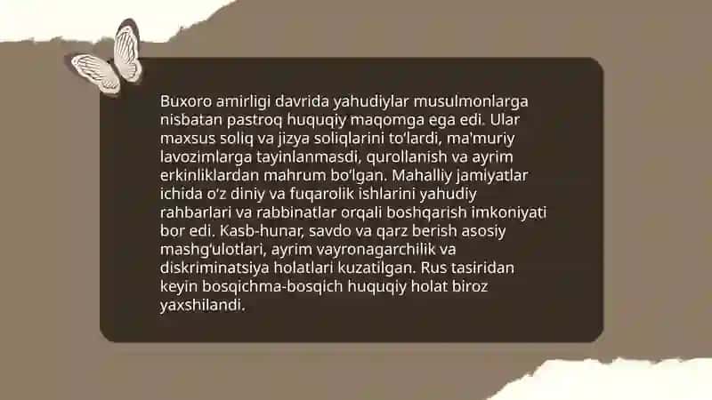 Buxoro va Samarqand yahudiylar tarixi 4