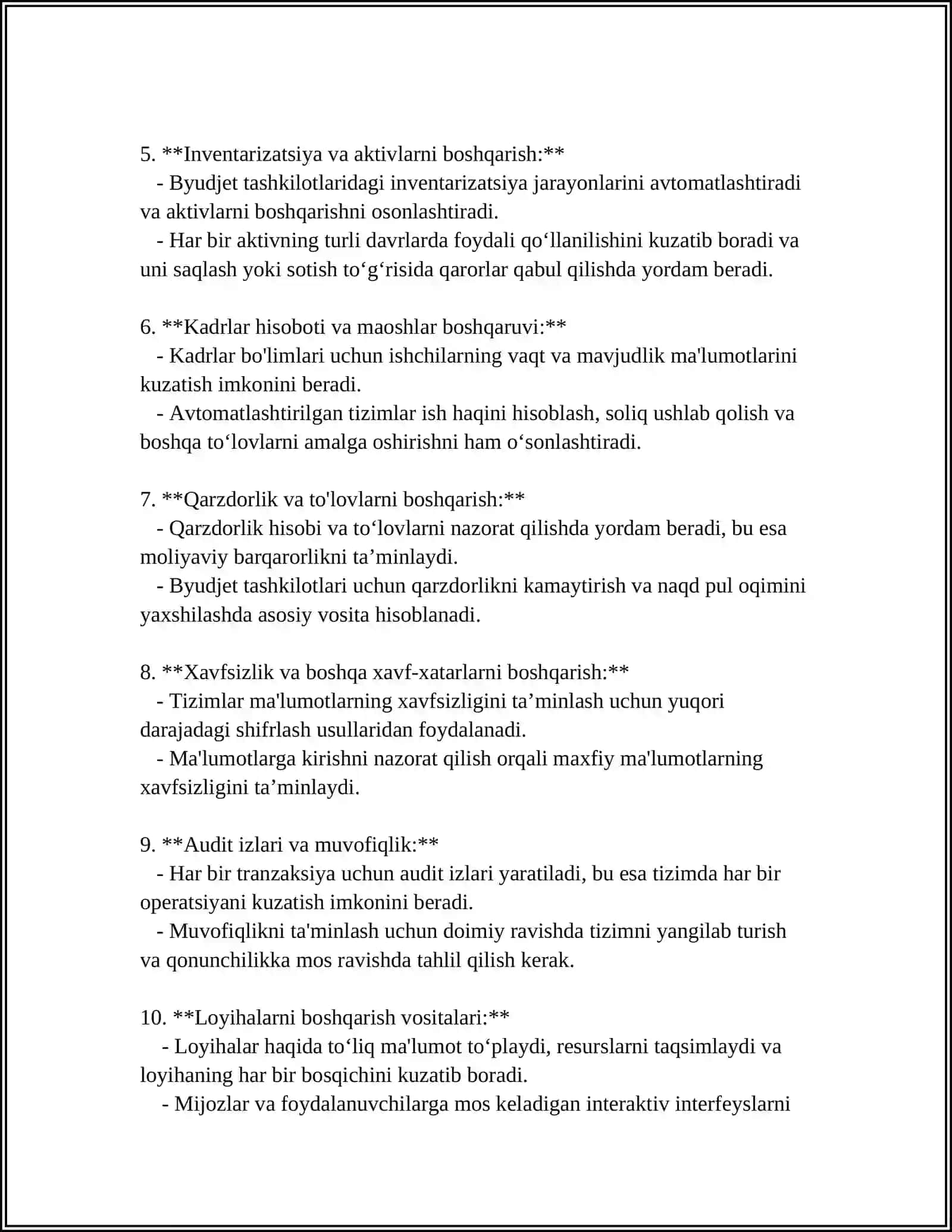 BYUDJET TASHKILOTLARIDA BUXGALTERIYA HISOBI AVTOMATLASHTIRILGAN TIZIMI 4