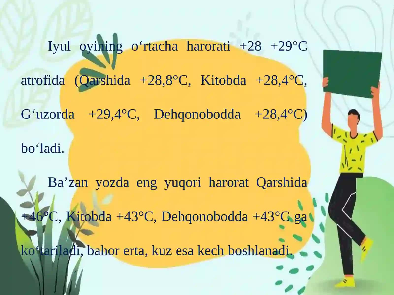 Iqlimi, suvlari, tuproqlari va hayvonot dunyosi Surxandaryo 4