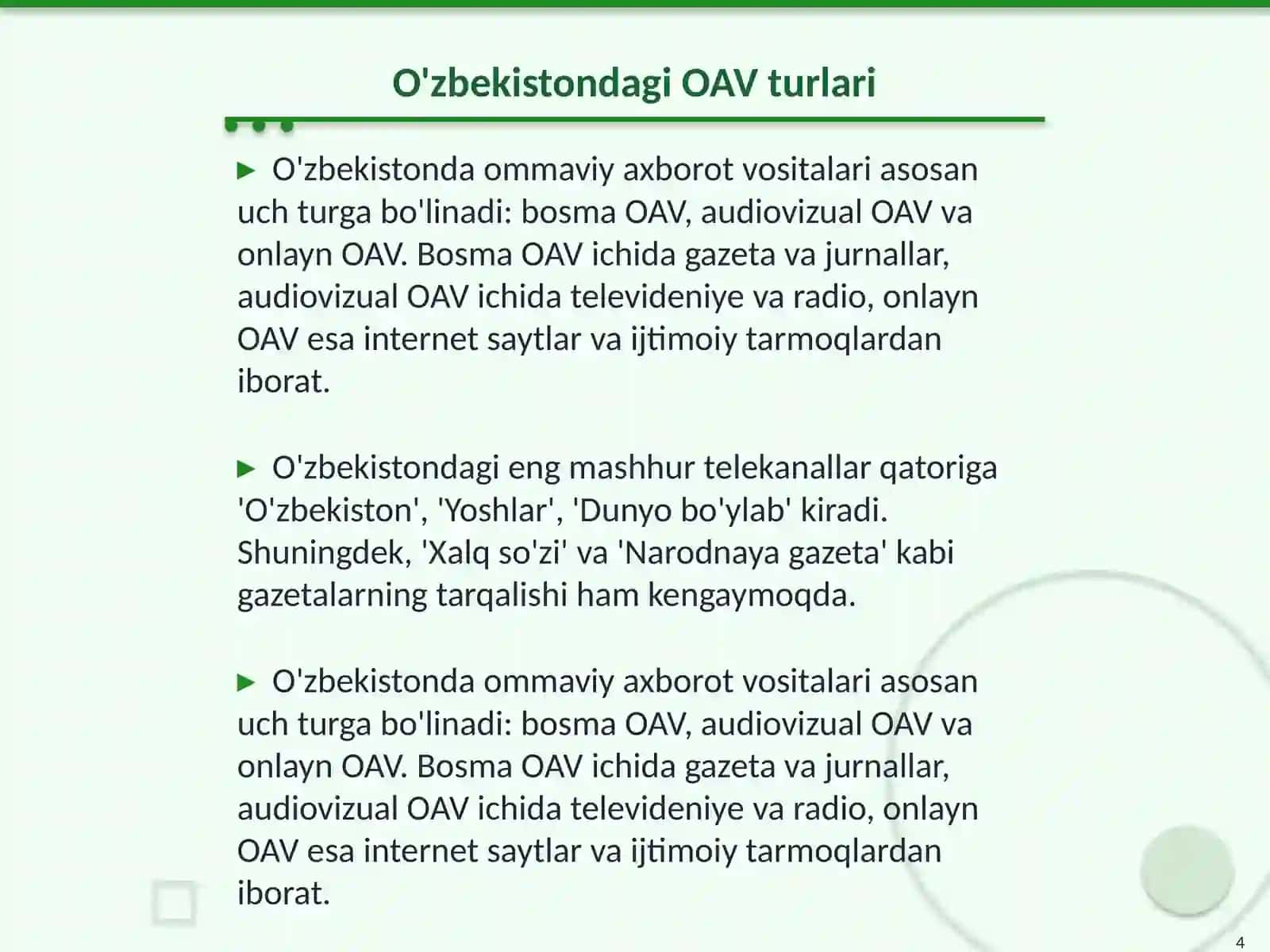 Ommaviy Axborot Vositalari Tarixi va Rivojlanishi 4
