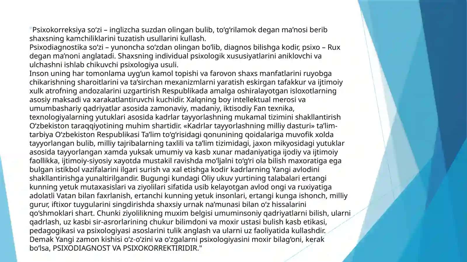 Diqqat va xotira psixokoreksiyasi 4