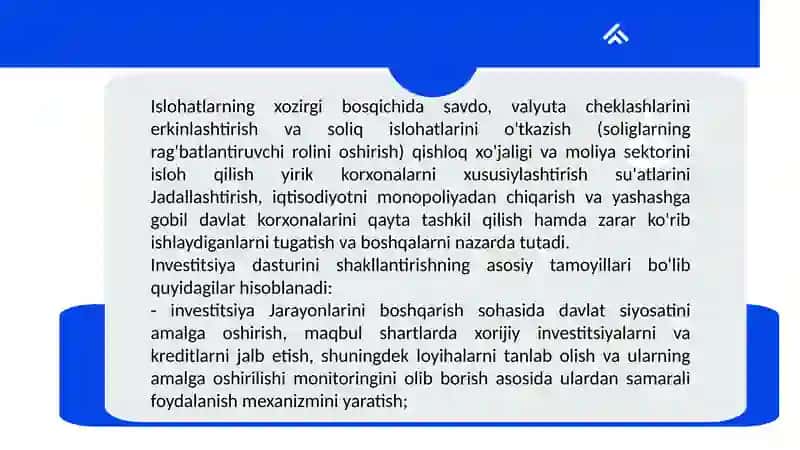 Davlat investitsiya dasturi 4
