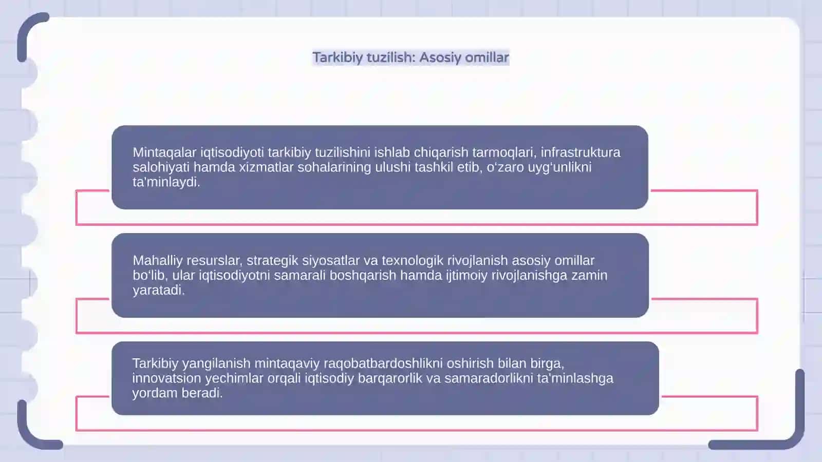 Mintaqalar iqtisodiyoti tarkibiy tuzilishi 4