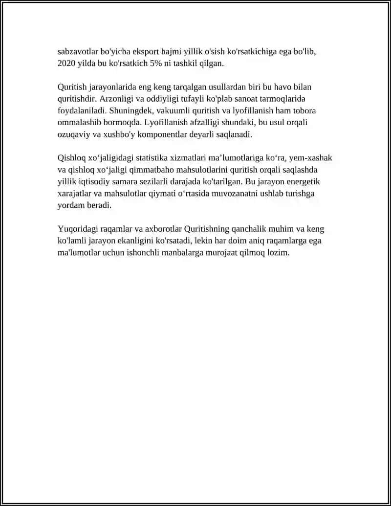 PILLANI QURITISHNING AHAMIYATI 4