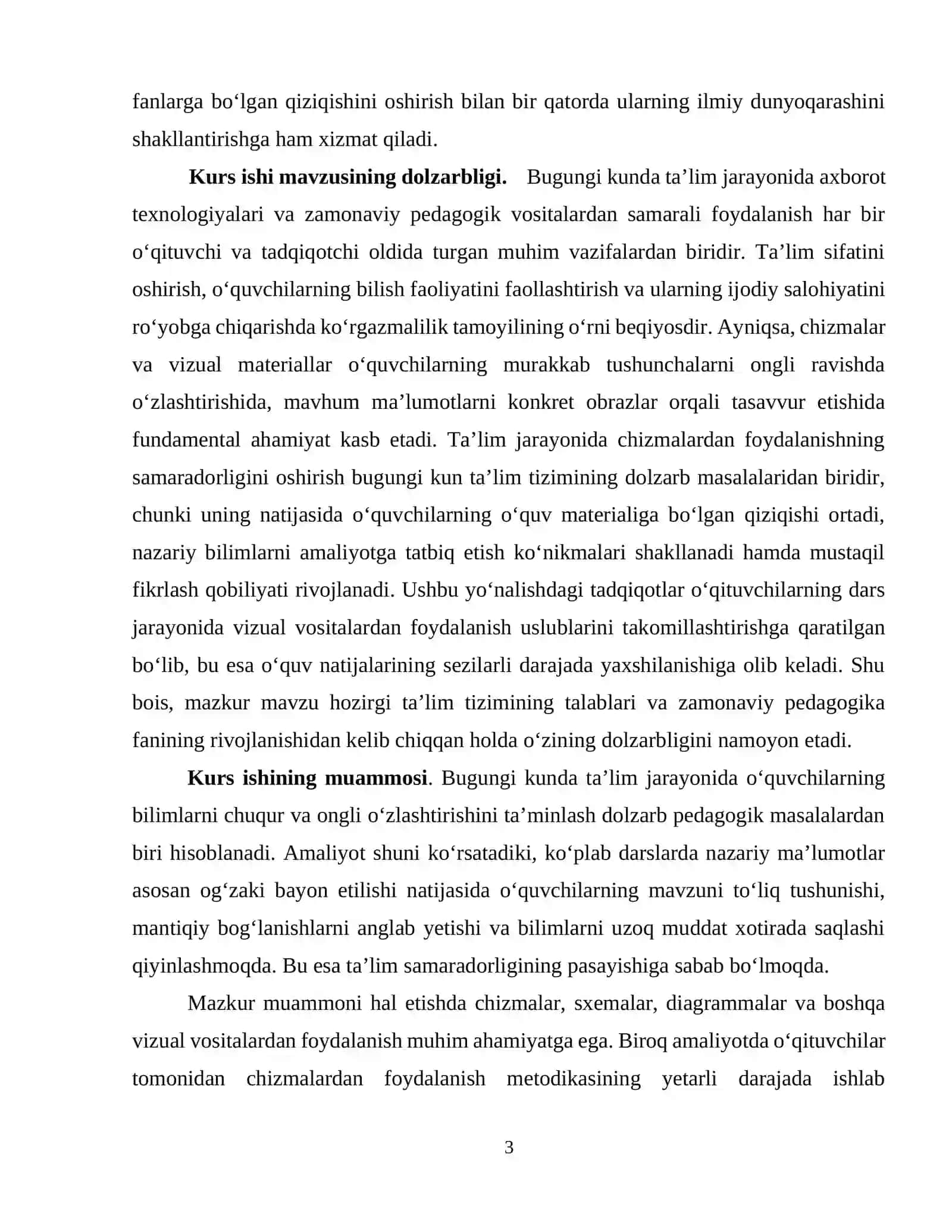 Dars jarayonida chizmalardan foydalanish usullari 4
