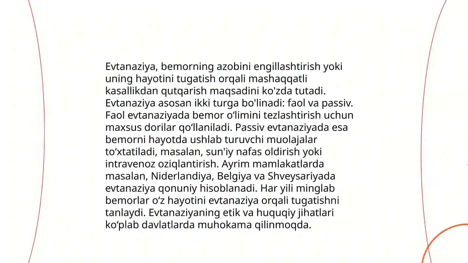 Xozirgi zamon tibbiyotida yatrogeniya va evtanaziya muammolari 4