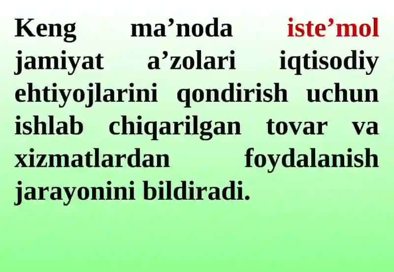 Iste’mol sarflari va jamg‘arma. Investitsiyalar va investitsion siyosat 4
