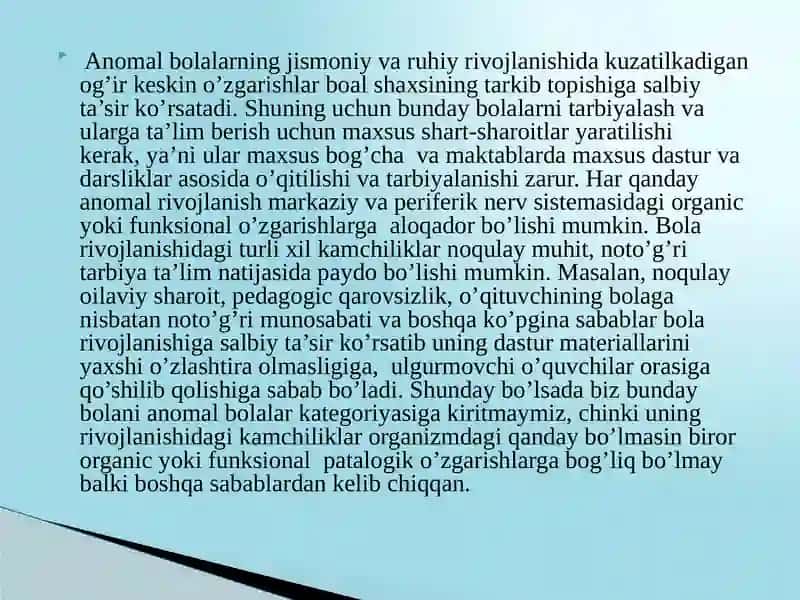 MAKTABGACHA YOSHDAGI KO’RISHIDA NUQSONI BO’LGAN BOLALARNI RIVOJLANTIRISH USULLARI 4