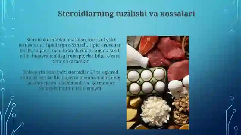 Lipidlar va oqsillarning fizik va kimyoviy xossalari 4