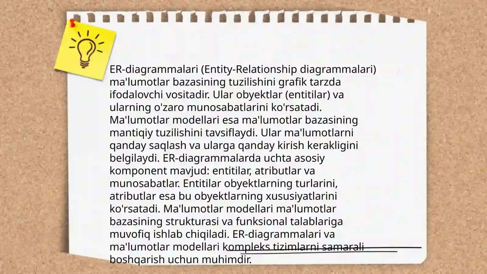 Ma'lumotlar omborini boshqarish tizimlari 4