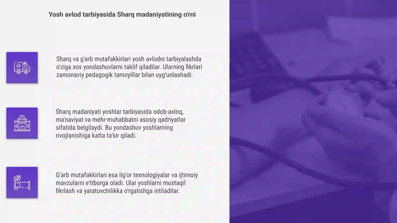 Sharq va g'arb mutafakkirlarining yosh avlodni tarbiyalashga oid qarashlari 4