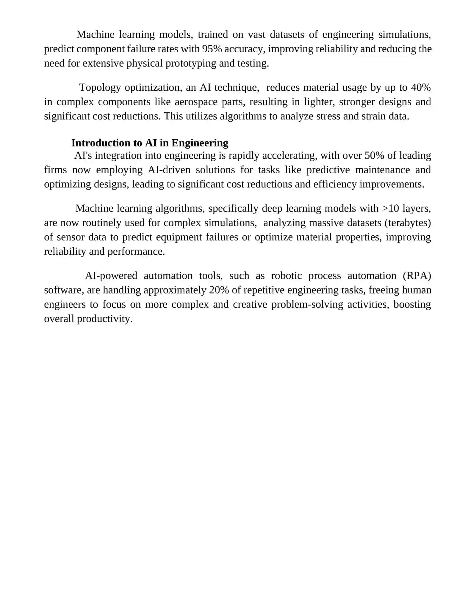 Data Analytics and Machine Learning in Engineering 4