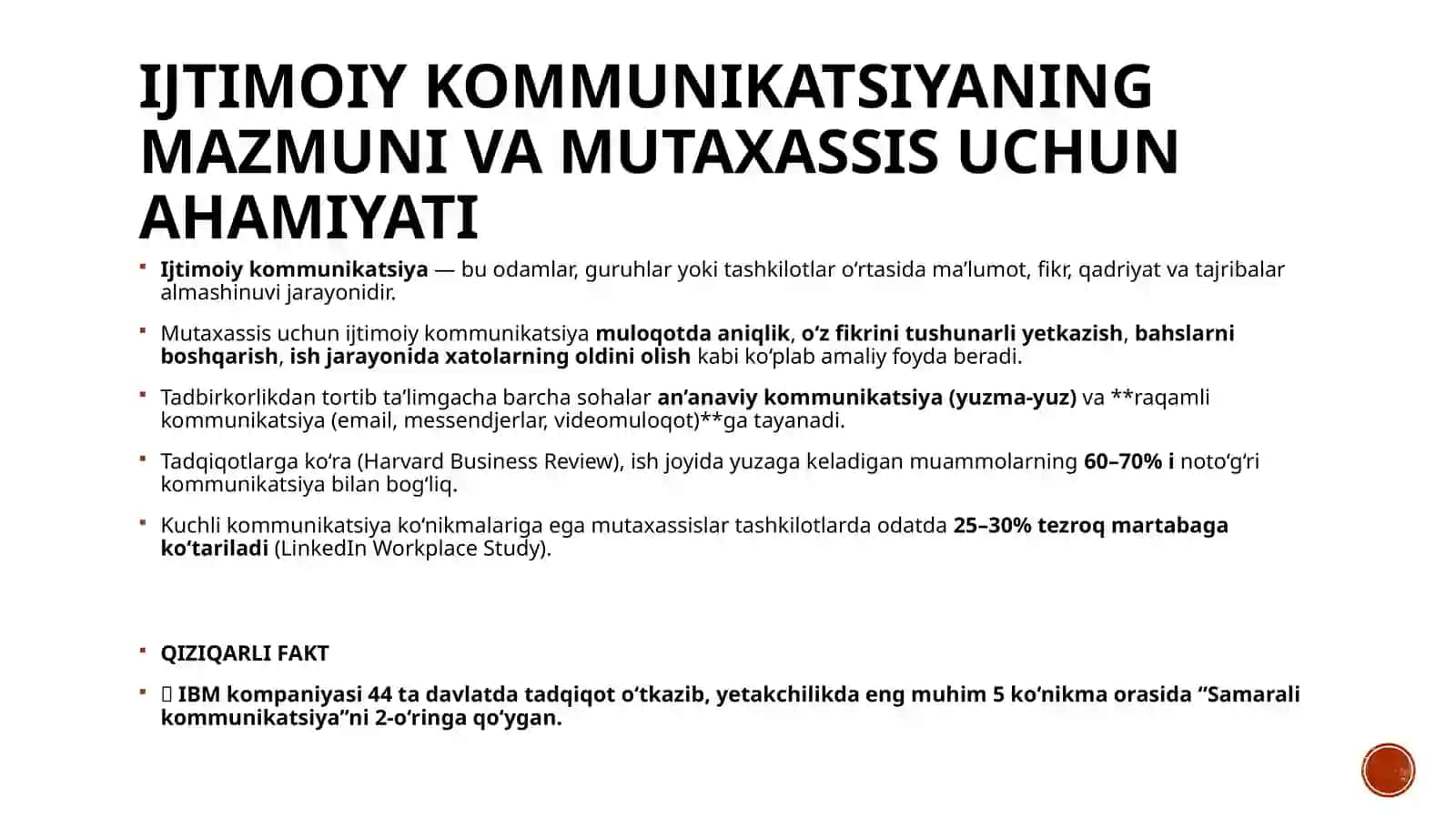 Mutaxassislikdaijtimoiykommunikatsiyavajamoabilanishlashmadaniyati 4
