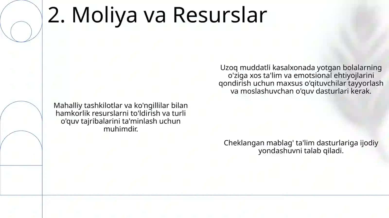 Chet ellardagi shifoxonalarda uzoq davolanuvchi maktab oʻquvchilarining talimi 4