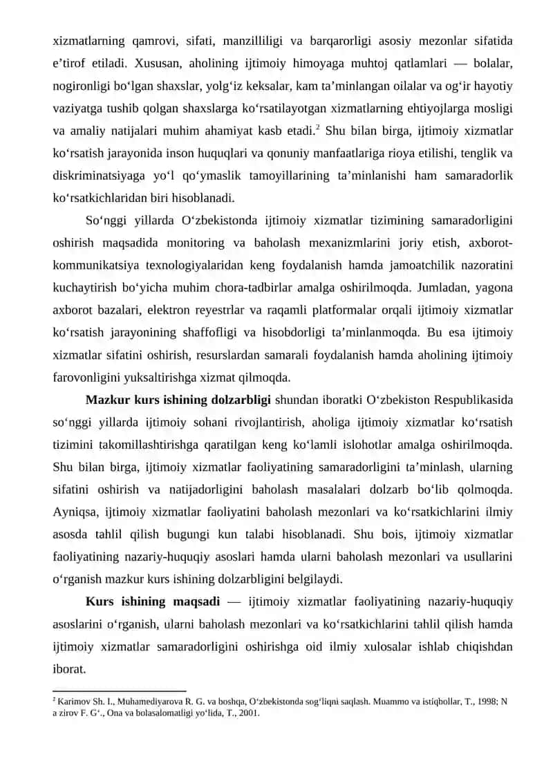IJTIMOIY XIZMATLAR FAOLIYATINING NAZARIY-HUQUQIY ASOSLARI 4