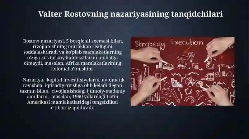Ijtimoiy-iqtisodiy rivojlanishning chiziqli va nochiziqli nazariyalari 4