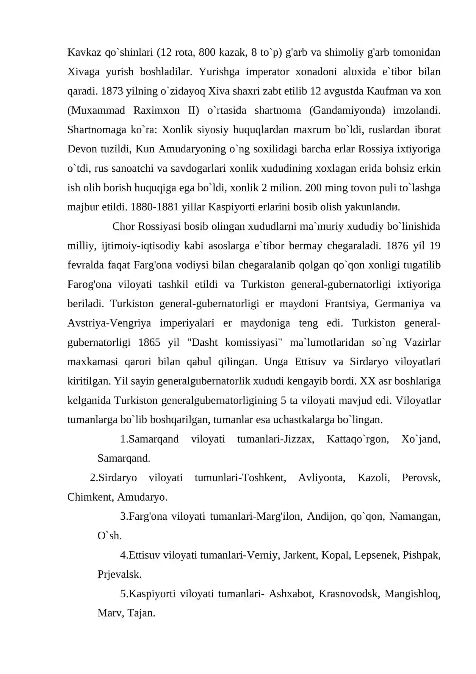 Rossiya imperiyasi boshqaruvi davridagi tarixiy geografiyasi 4
