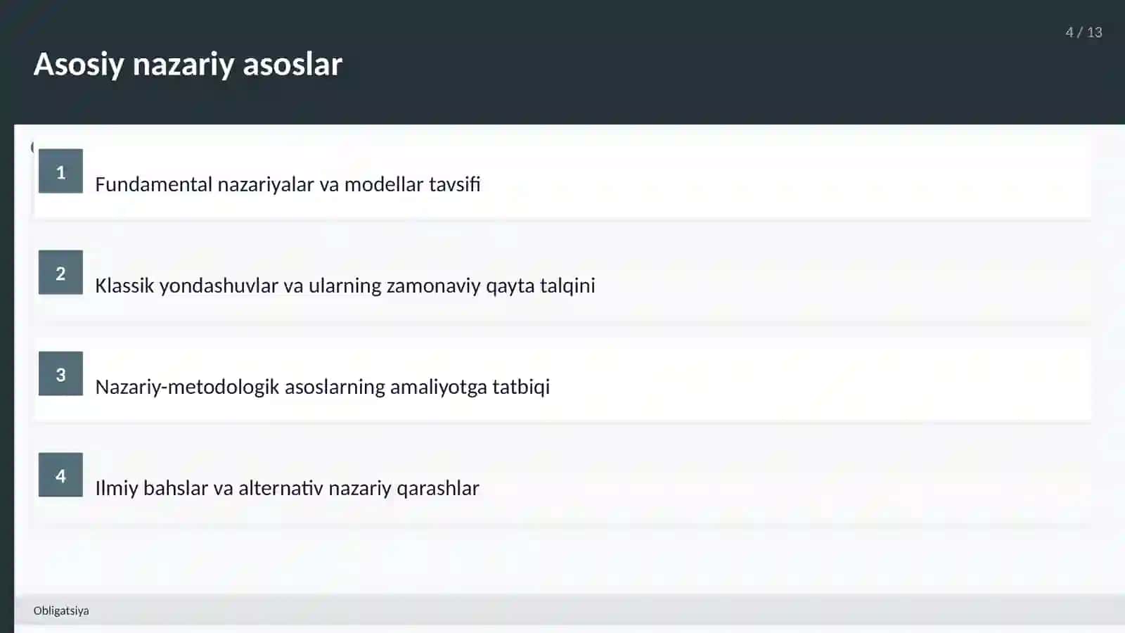 Obligatsiya 4