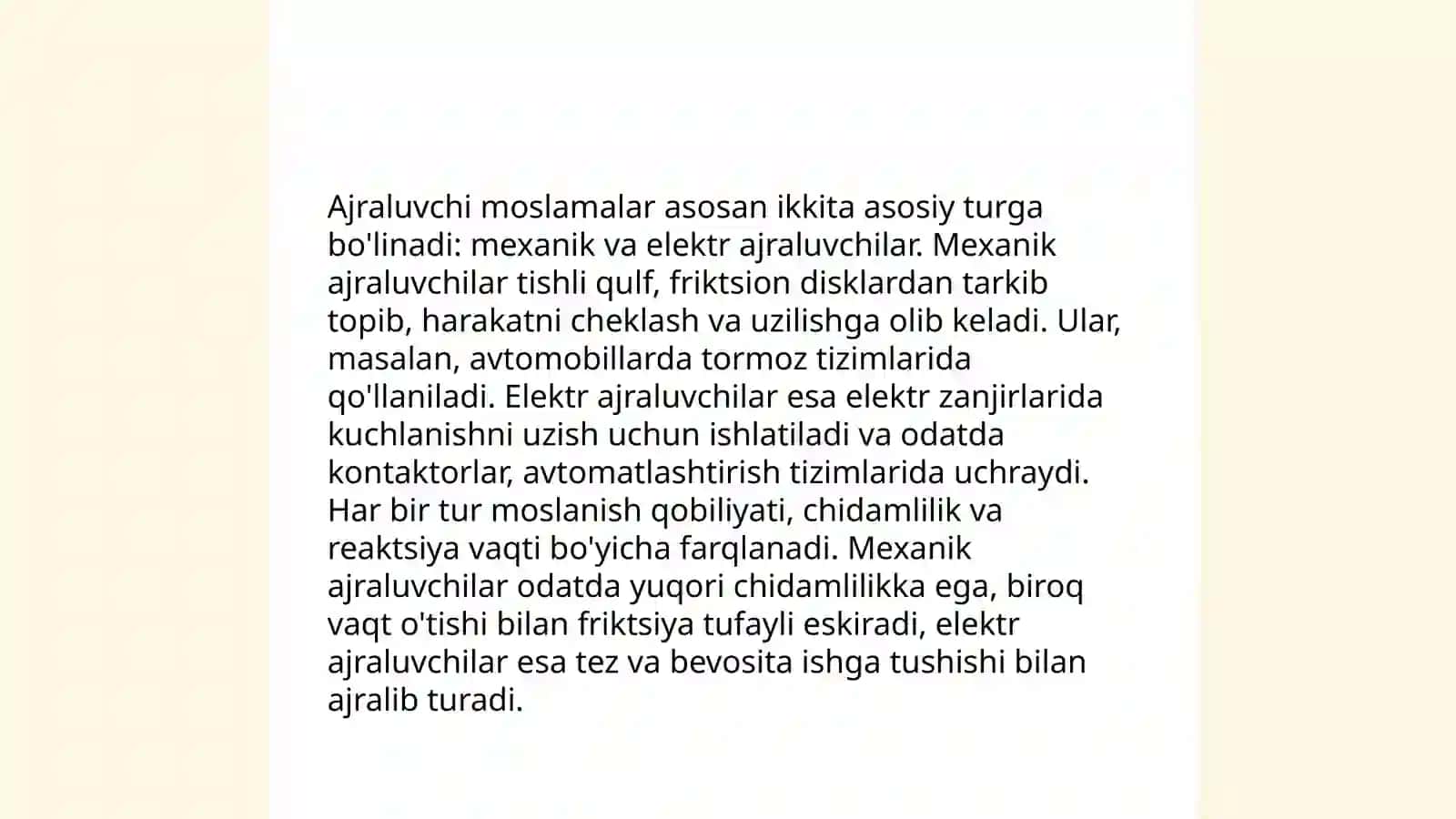 Yigʻma ajraluvchi moslamalarni konstruksiyasi va elementlari bilan tanishish 4