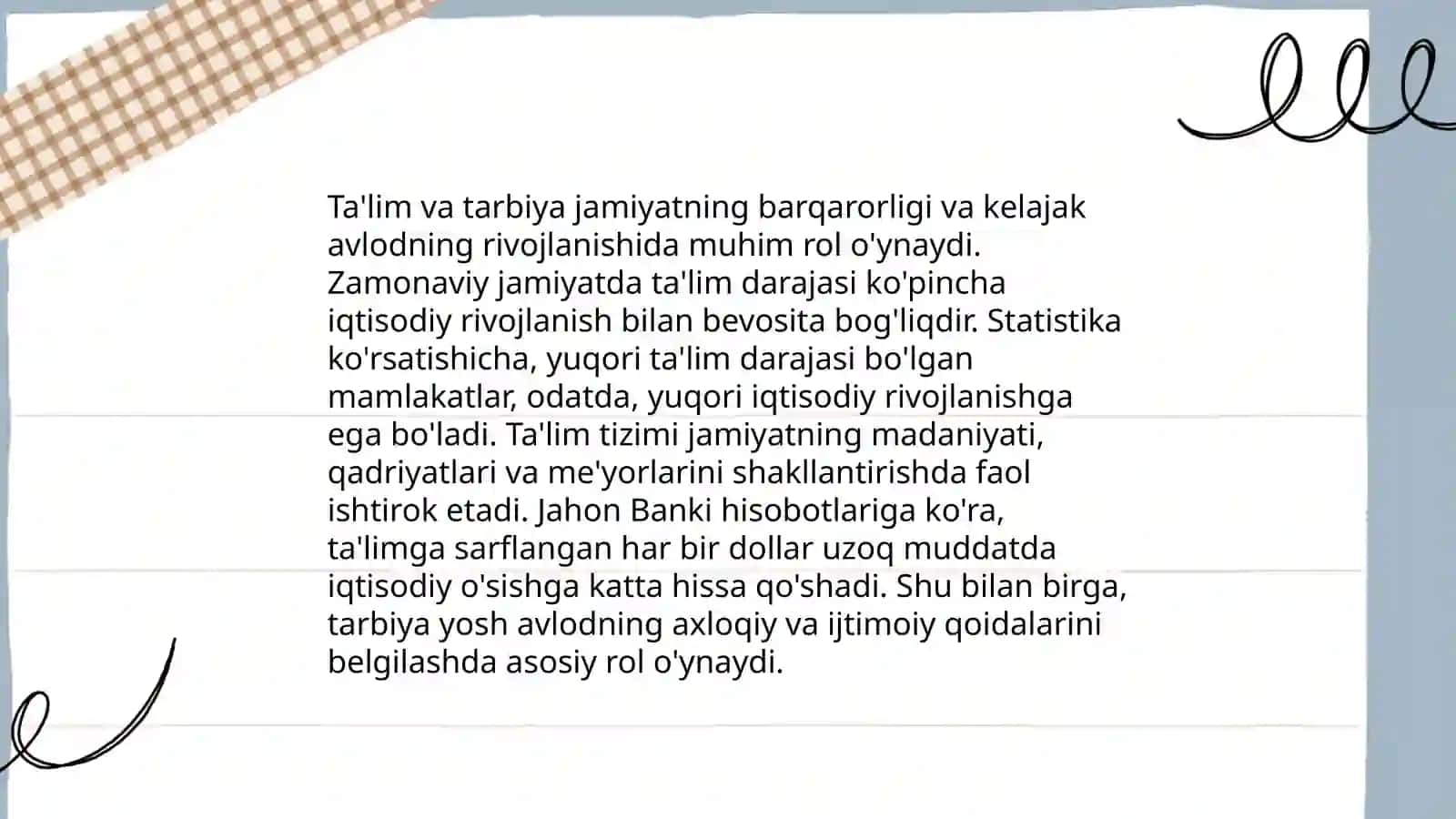 Pedagogik faoliyatning ijtimoiy jamiyatda tutgan o'rni 4