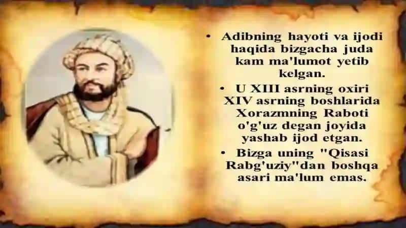 Rabg'uziy va Pahlavon Mahmud ijodi. 4