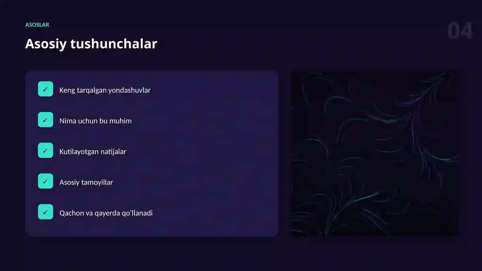 Chiziqli Algebra VA AI 4