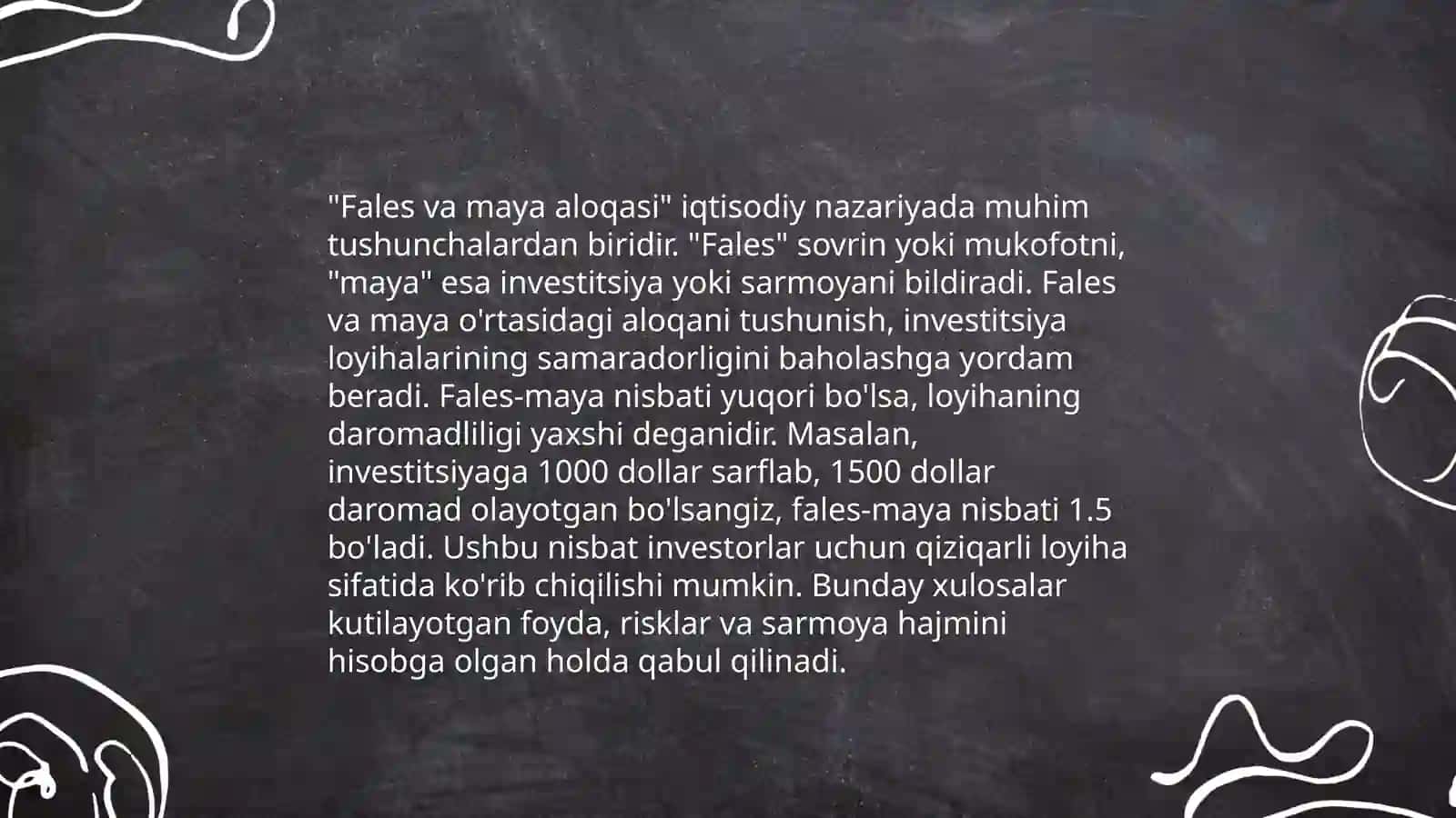 Falesning borliq haqida qarashlari 4