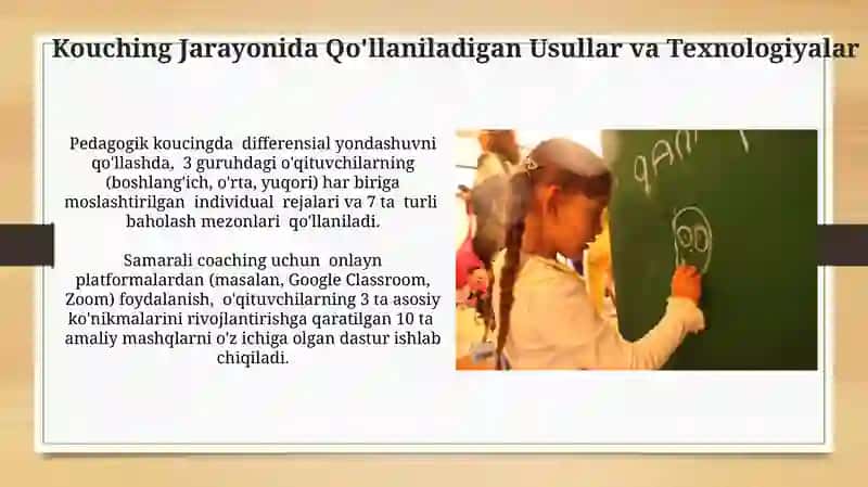 Pedagogik-kouching faoliyati tashkilotlash 4