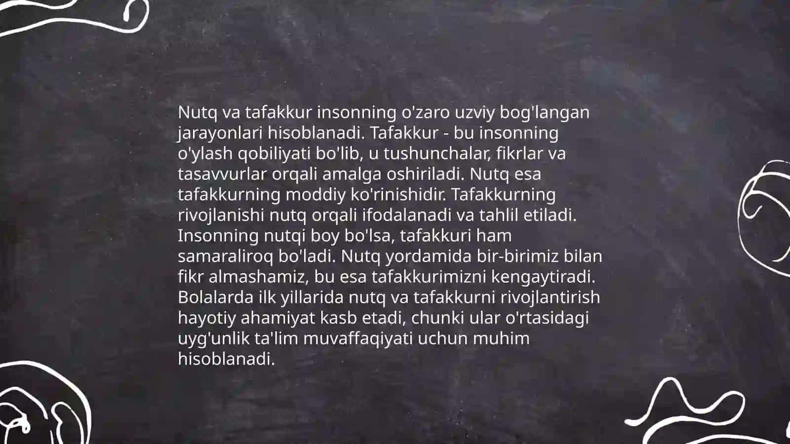Tafakkur va nutqning psixologik tavsifi 4