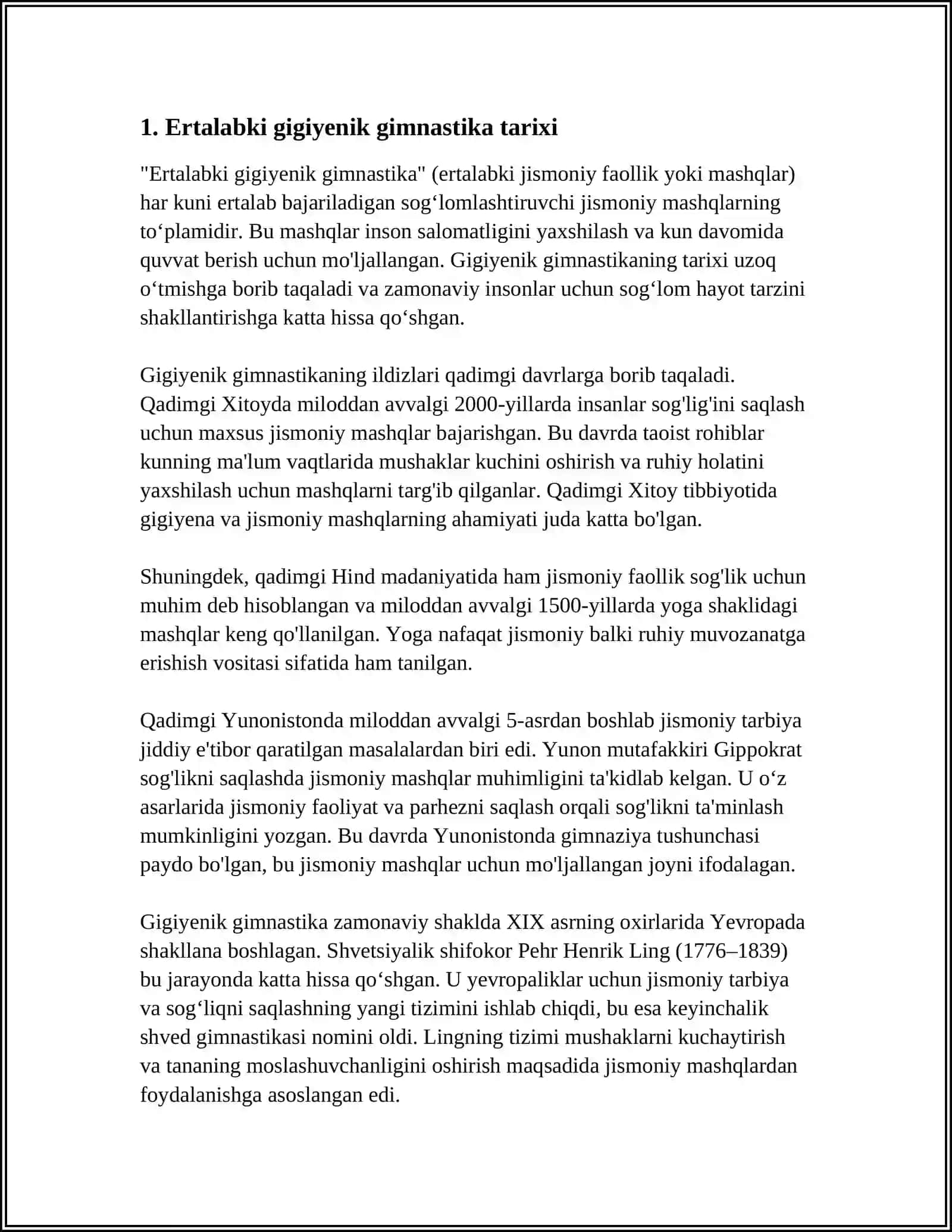 ERTALABKI GIGIYENIK GIMNASTIKA (EGG) MAJMUASINI O'ZLASHTIRISH 4