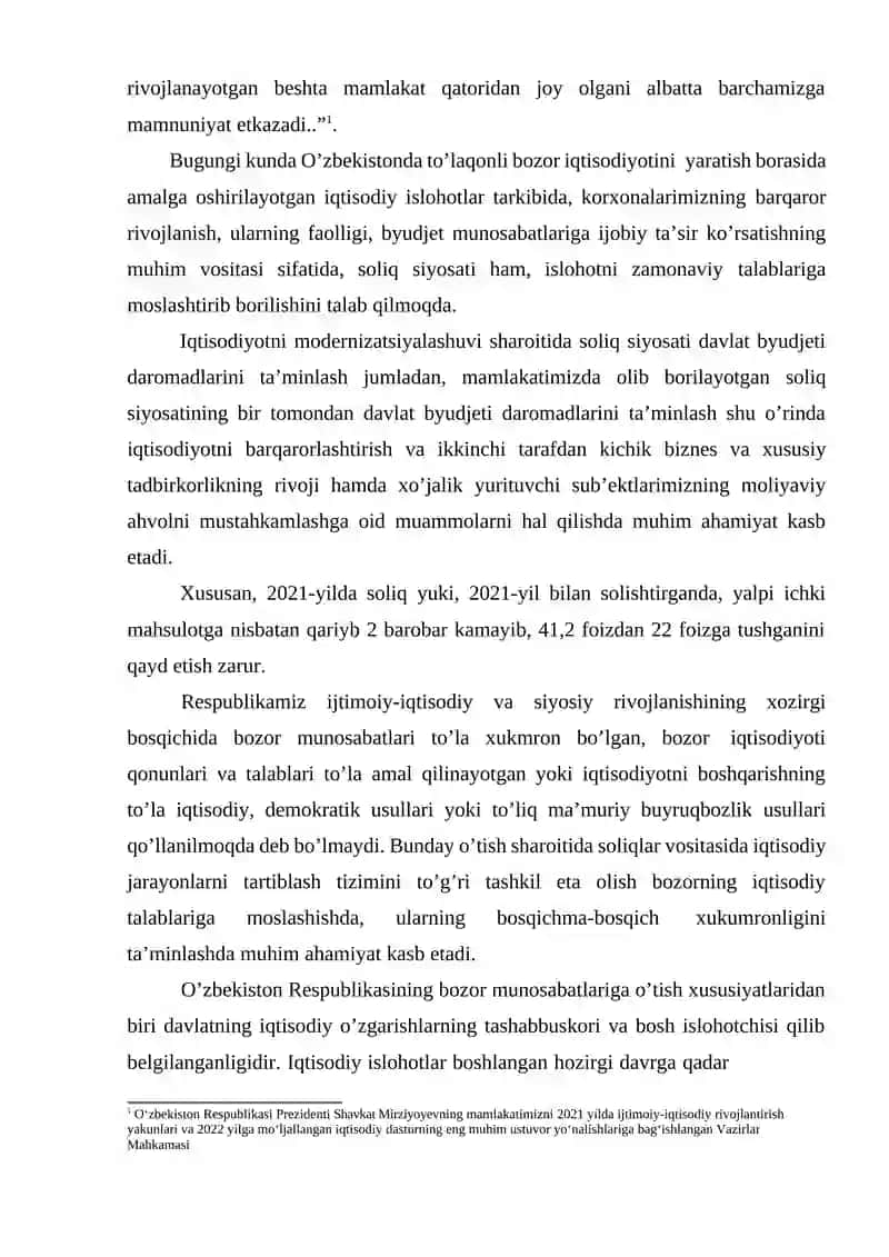 Byudjet-soliq siyosatining iqtisodiy o'sishga ta'siri 4
