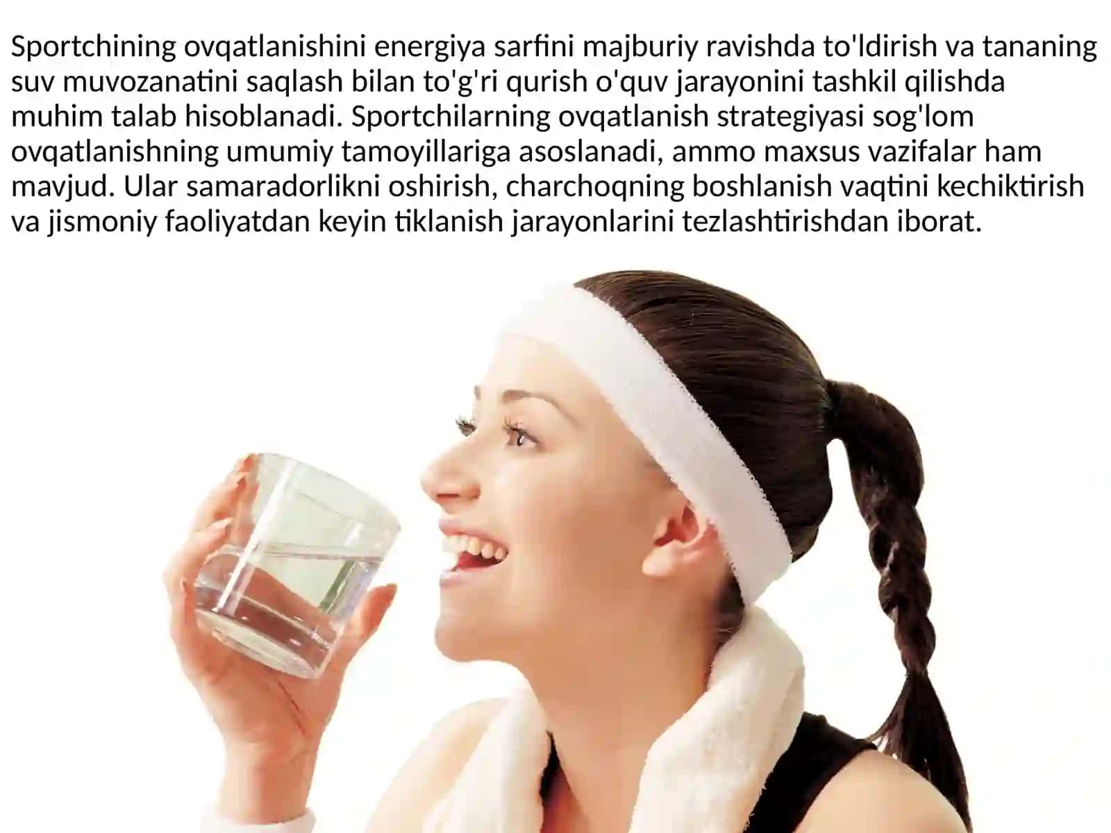 Sport Dietologiya (sportturlarida ovqatlanish asoslari) 4