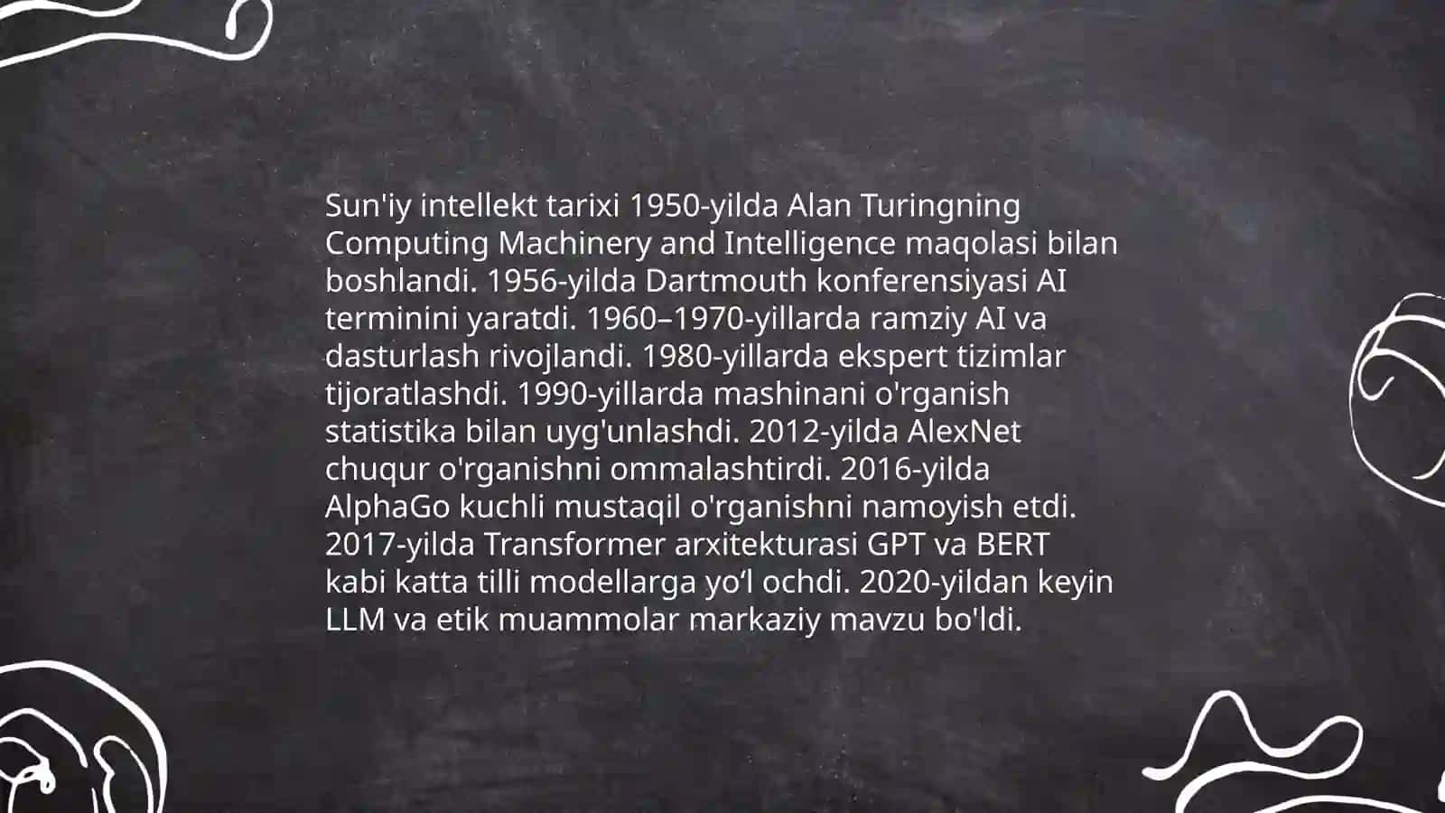 Sun'iy intellekt nima? 4