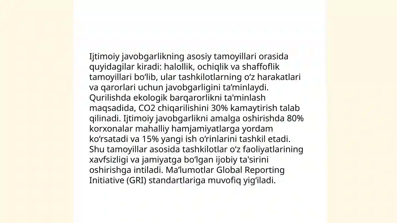 Biznesning ijtimoiy javobgarligi va ziddiyatli sabablari 4