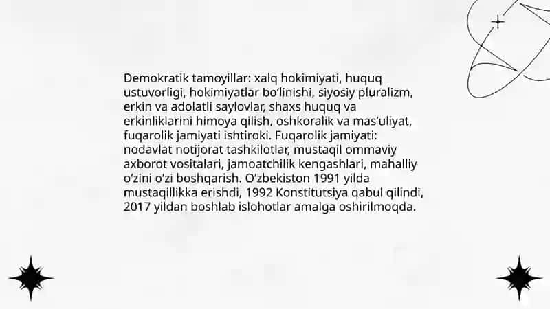 Oʻzbekiston suvereniteti va davlat mustaqilligi 4