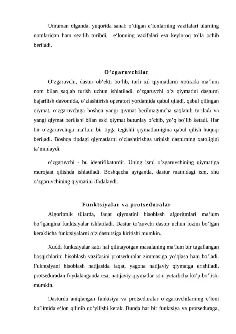 Chiziqli algoritmlarni dasturlash 4