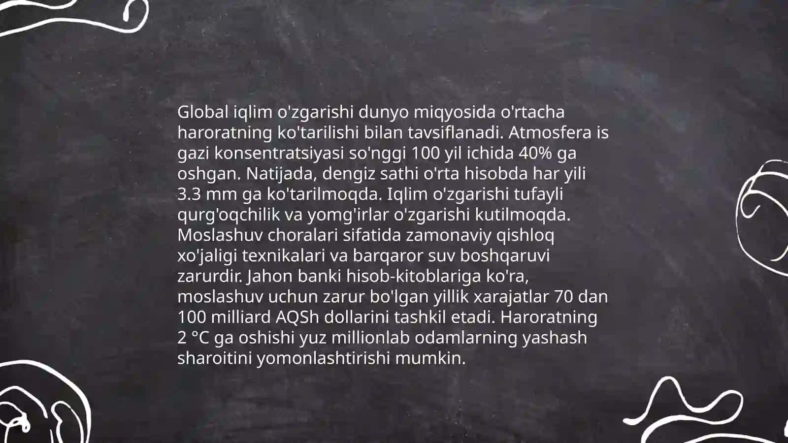 Yashash muhitiga moslanish 4