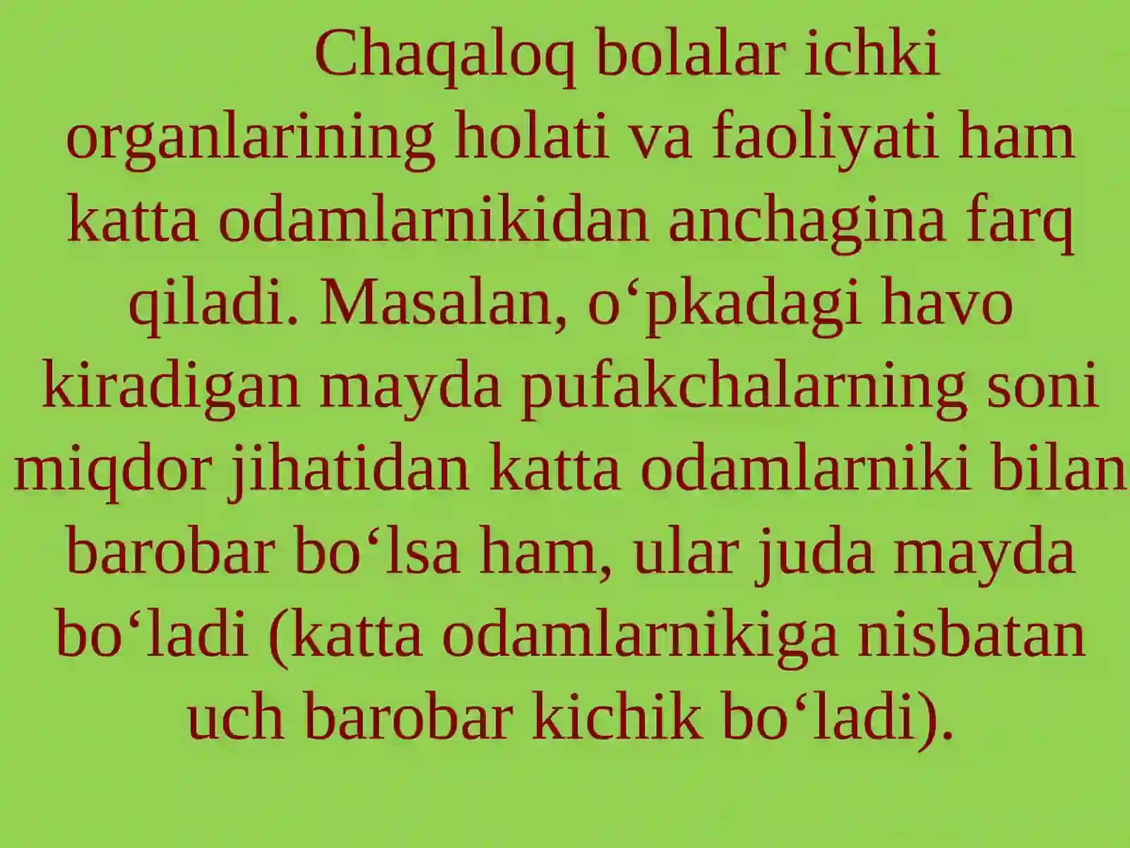 Chaqaloqlik va ilk bolalik davrining psixologik xususiyatlari 4