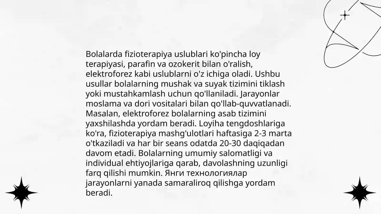 Bolalarda fizioterapevtik omillarni qo‘llash 4