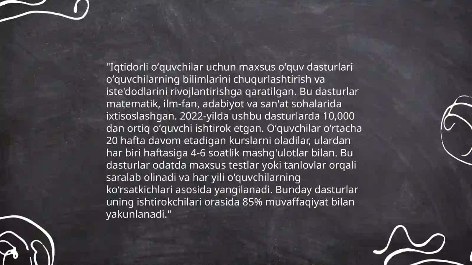 IQTIDORLI OʻQUVCHILARNI TANLASH USULLARI 4