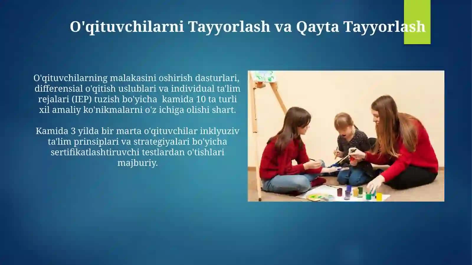 Inklyuziv Ta'lim Tizimini Barpo Etish 4