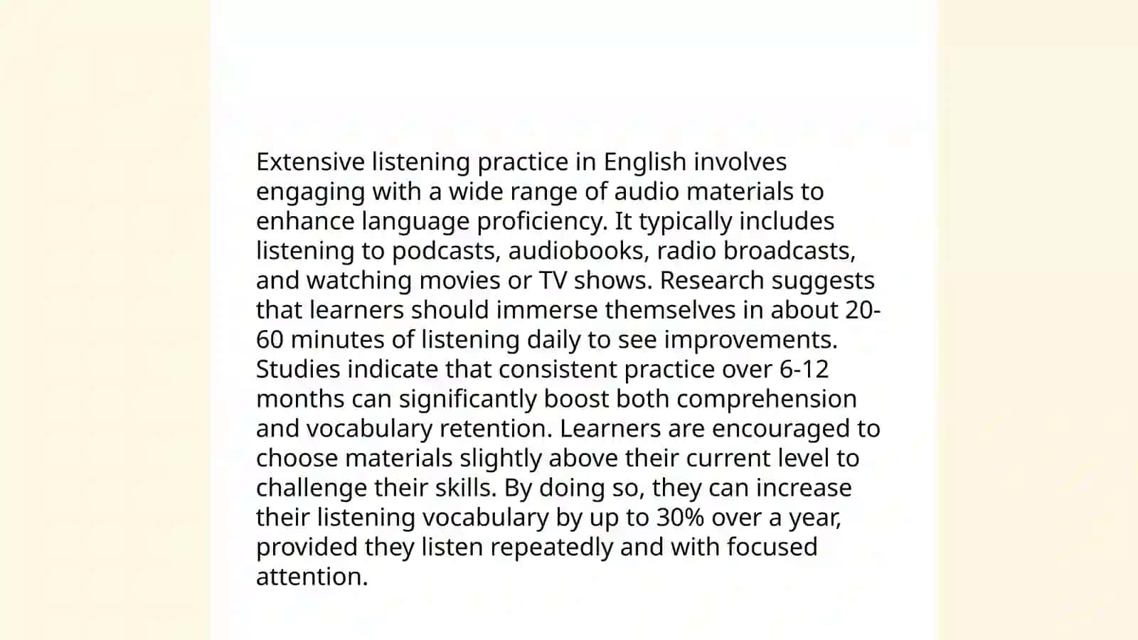 Techniques to develop receptive skills 4